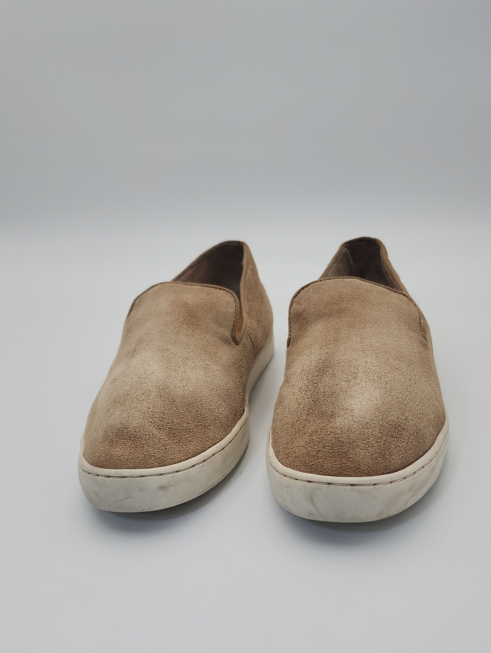 Birdies "The Swift" Tan Suede Slip-On Loafer Sneakers Size 7 - Picture 2 of 14